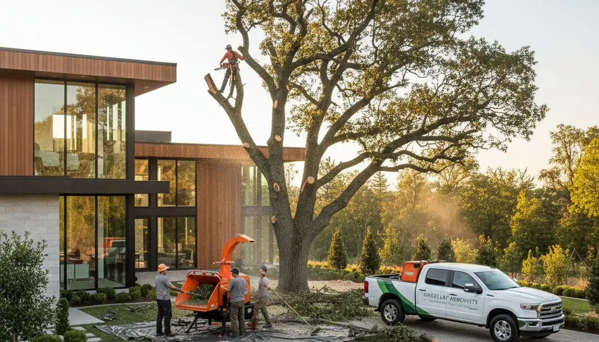 Professional tree removal and landscaping service in Lancaster, PA by Chop Chop Tree experts