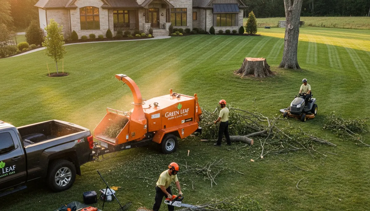 Professional lawn care and tree trimming service in Lancaster, PA by Chop Chop Tree experts
