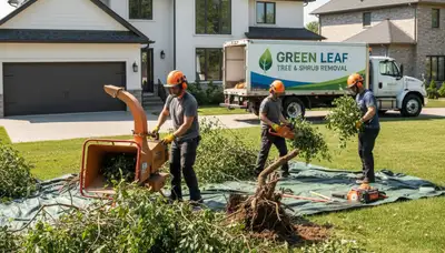 Professional shrub removal service in Lancaster, PA by licensed tree experts at Chop Chop Tree