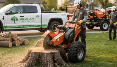 Professional stump removal service in Lancaster, PA by Chop Chop Tree experts