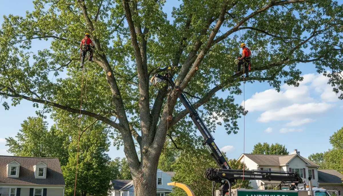 Professional tree removal service in Lancaster PA by certified arborists