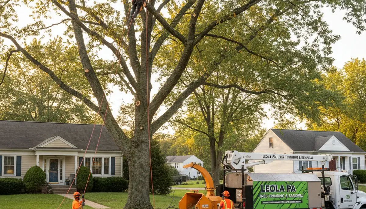 Professional tree removal service in Lancaster, PA by certified arborists