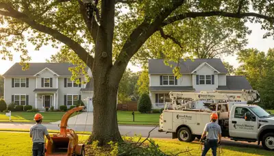 Professional tree removal service in Lancaster, PA by certified arborists