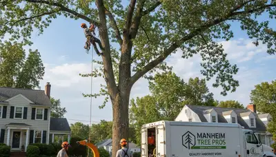 Professional tree removal service in Lancaster, PA by certified arborists at Tree Trimming Lancaster PA