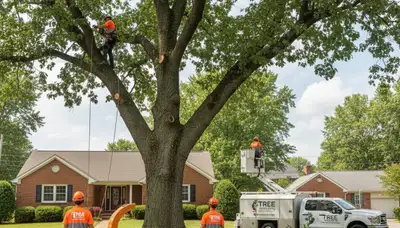 Professional tree removal service in Lancaster PA by certified arborists at TreeTrimmingLancasterPA