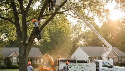 Professional tree removal service in Lancaster, PA by certified arborists