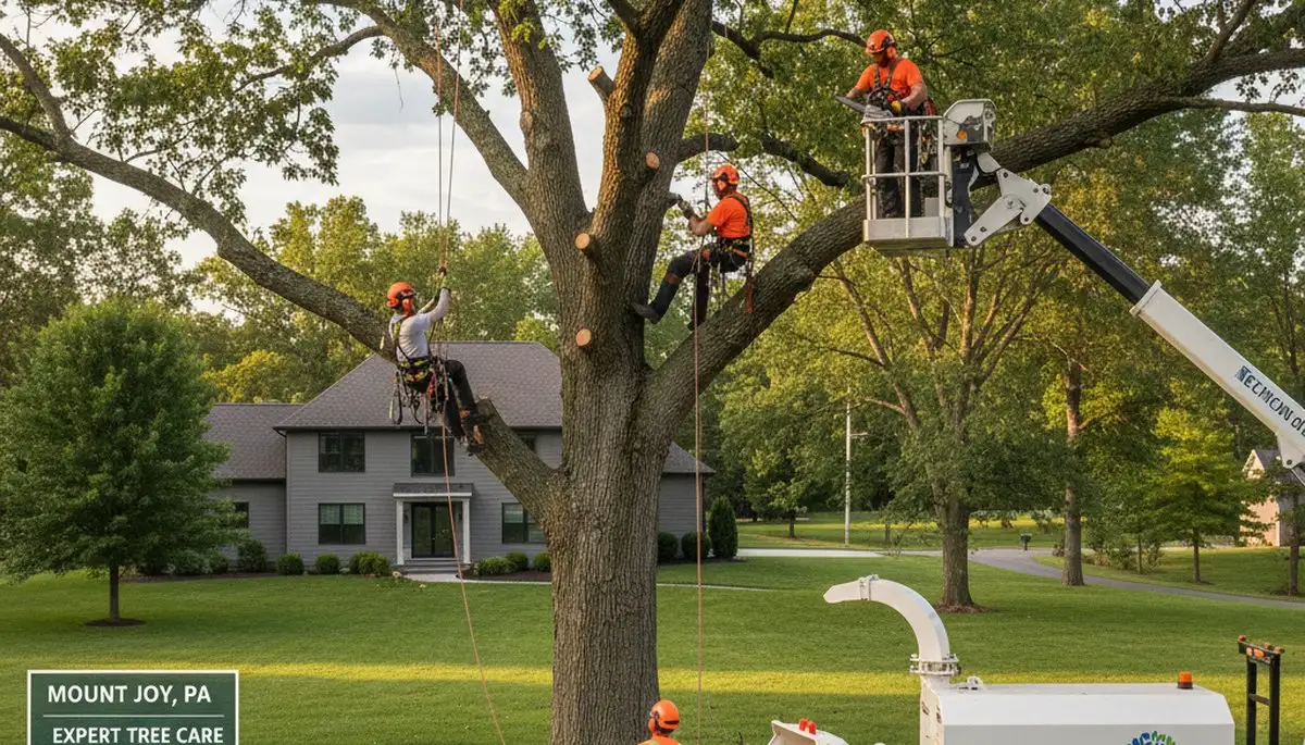 Professional tree removal service in Lancaster, PA by certified arborists at TreeTrimmingLancasterPA