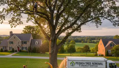 Professional tree removal service in Lancaster PA by certified arborists