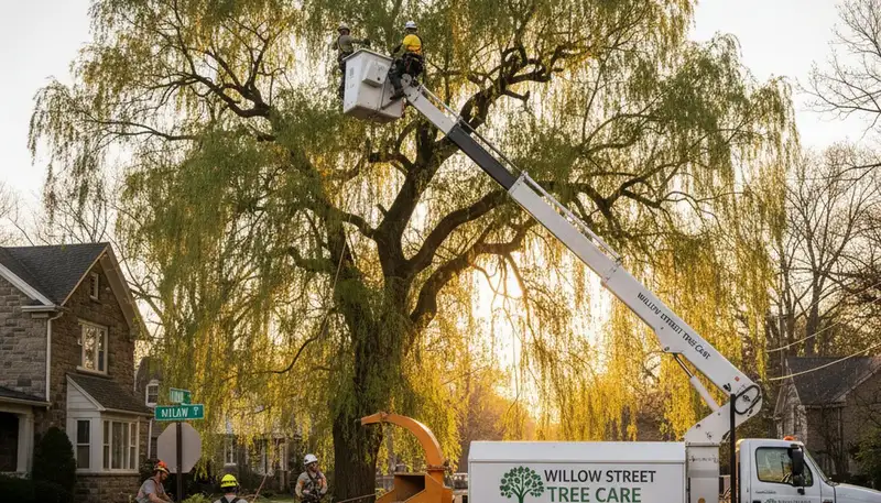 Professional tree removal service in Lancaster, PA by local arborists at Tree Trimming Lancaster PA